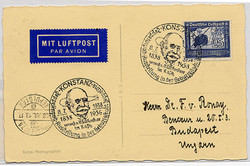 984510: Zeppelin, Zeppelin Special Postmarks, Special Postmarks until 1939