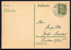 984510: Zeppelin, Zeppelin Special Postmarks, Special Postmarks until 1939