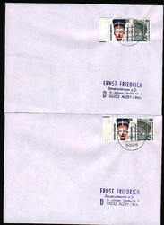 1420: German Federal Republic - Se-tenant prints