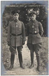 443010: Aviation, Famous WW-I Pilots, Sanke Postcards