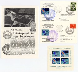 449020: Aviación, correo cohete, alemán después de 1945