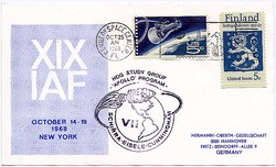 Bundesrepublik 14.-19.10.1968 HOG. Erinnerungskarte an den XIX. ...