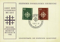 1420: German Federal Republic - Cancellations and seals