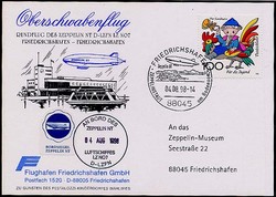 Luftschiff Zeppelin NT, 04.08.1998, Oberschwabenflug, Rundflug ...