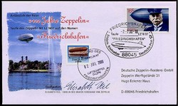 Luftschiff Zeppelin NT, 02.07.2000, Taufe des Zeppelin NT auf den ...