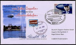 Luftschiff Zeppelin NT, 02.07.2000, Taufe des Zeppelin NT auf den ...
