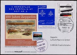 Luftschiff Zeppelin NT, 19.05.2001, Erstflug des zweiten Luftschiffes ...