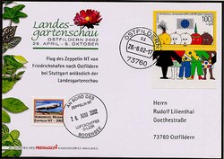 Luftschiff Zeppelin NT, 26.06.2002, Flug des Zeppelin NT "Bodensee" ...