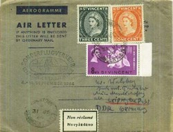 Leipziger Herbstmesse 1964 Messesonderflugpost, Zuleitung aus St. ...