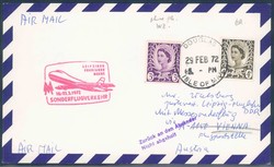 Leipziger Frühjahrsmesse 1972. Messesonderflugverkehr, Zuleitung ...