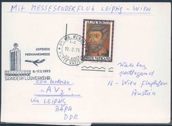 Leipziger Frühjahrsmesse 1975. Messesonderflugverkehr, Zuleitung ...