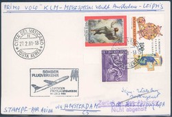 Leipziger Frühjahrsmesse 1981. Messesonderflugverkehr, Zuleitung ...