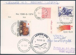 Leipziger Frühjahrsmesse 1982. Messesonderflugverkehr, Zuleitung ...