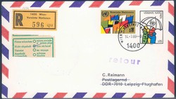 Leipziger Frühjahrsmesse 1986. Messesonderflugverkehr, Zuleitung UNO ...