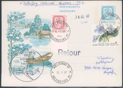 Leipziger Frühjahrsmesse 1987. Messesonderflugverkehr, Zuleitung ...