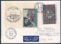 Leipziger Herbstmesse 1982. Messesonderflugverkehr, Zuleitung ...