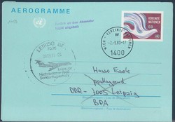 Leipziger Herbstmesse 1983. Messesonderflugverkehr, Zuleitung UNO ...