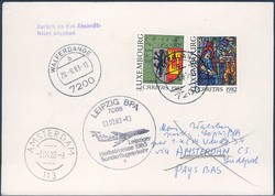 Leipziger Herbstmesse 1983. Messesonderflugverkehr, Zuleitung ...