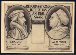 Maximumkarte Jahrestag der Reformation.