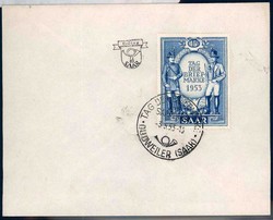 214020: Postal History, Stamp Day, Germany from 1945