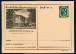 Ganzsache , Details siehe Abbildung,