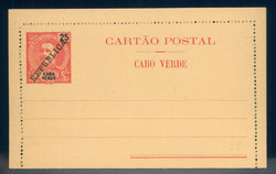 3870: Cape Verde - Postal stationery