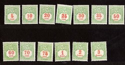 4210: Luxembourg - Postage due stamps