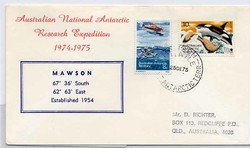 Australische Gebiete in der Antarktis, Beleg aus Mawson 1975