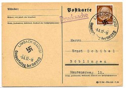 664006: Third Reich Propaganda, Special Postmarks, NSDAP