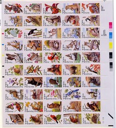 kompletter postfrischer Bogen