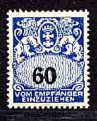 340: Danzig - Dienstmarken