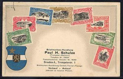 1850: Belgisch-Kongo - Postkarten