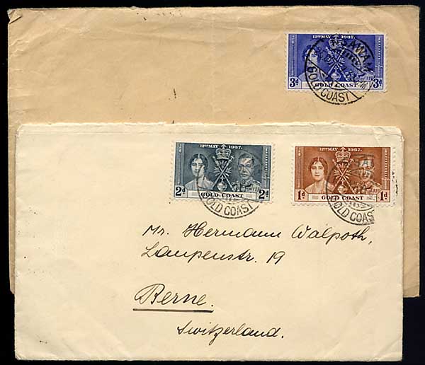 Beleg Goldkueste, , .  Motiv: Geschichte,Englischer Adel,George V.  ...