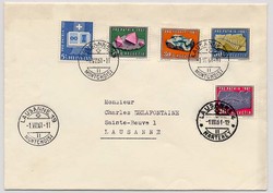 Beleg Schweiz, , .  Motiv: Natur,Fossilien,allgemein.  Details und ...