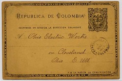 3930: Colombia - Postal stationery