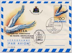 5590: San Marino - Private postal stationery