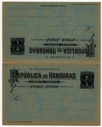 2975: Honduras - Postal stationery
