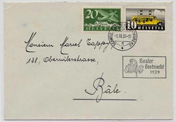 Beleg Schweiz, , .  Motiv: Kunst u. Kultur,Karneval, Fasching,.  ...