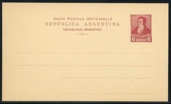1715: Argentina - Postal stationery