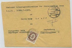 4745: Austria - Postage due stamps