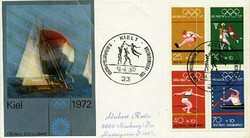 782808: Sport & Games, Munich 1972, Special Postmarks