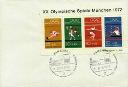 782805: Sport & Games, Munich 1972, Torch Relay