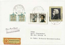 1420: German Federal Republic - Cancellations and seals
