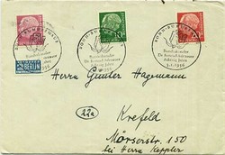 Beleg Bundesrepublik Deutschland, , .  Motiv: Geschichte,Politiker ...