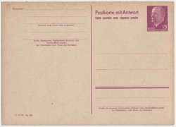 1380: German Democratic Republic - Postal stationery