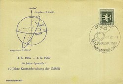 1380: German Democratic Republic - Cancellations and seals