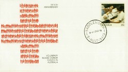 Ganzsache Australien, .  Motiv: Wissenschaft,Medizin,Blut spenden.  ...