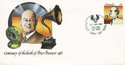 Ganzsache Australien, Ersttagsbrief.  Motiv: Musik,Oper,.  Details ...