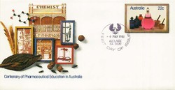 Ganzsache Australien, Ersttagsbrief.  Motiv: Wissenschaft,Medizin ...