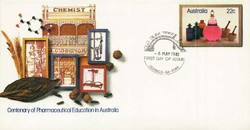 Ganzsache Australien, Ersttagsbrief.  Motiv: Wissenschaft,Medizin ...